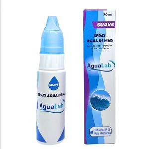 Spray Nasal Agua de Mar SUAVE – Agualab