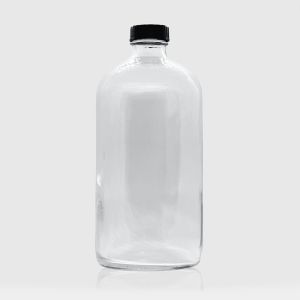 Botella de vidrio 1000 ml Boston para farmacia y laboratorio