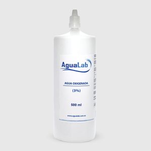 Agua Oxigenada 500ml al 3% – Agualab