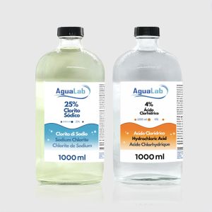 Kit Clorito Sódico al 25% (1000 ml) + Activador Ácido clorhídrico