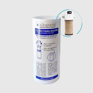 Prefiltro de ducha compatible modelo 50.000L Alkanatur